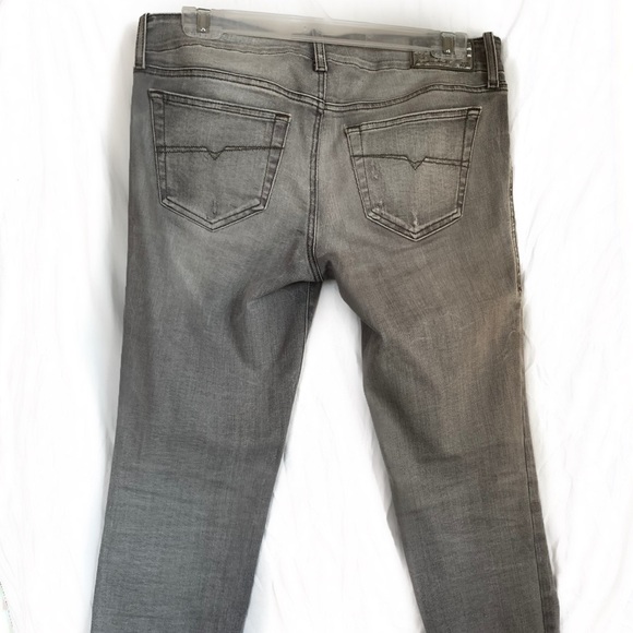 Diesel Grey Skinny Jeans - Picture 6 of 7
